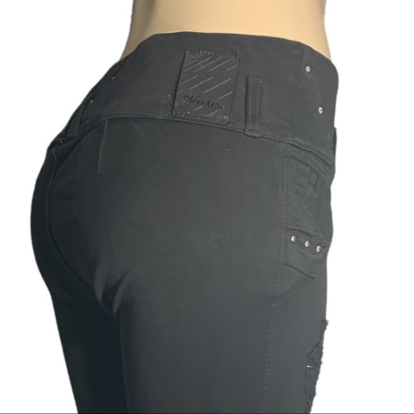 *NEW* Colombian Authentic Push Up Black High Waist Ripped Skinny Jeans… - Picture 10 of 14